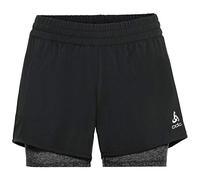Odlo 2-In-1-Shorts Millennium Pro Women' S Shorts - Black, X-Large