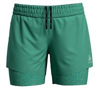 Odlo 2-In-1-Shorts Millennium Pro Women' S Shorts - Creme De Menthe, Large