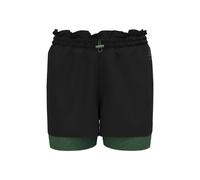 Odlo 2in1 Active 365 5in Running Shorts Women - Black, Dark Green, Size XL