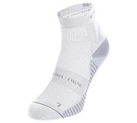 Odlo Performance Run Quarter Running Socks Unisex - white, Size 45-47
