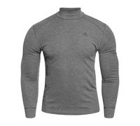 Odlo Active Warm Base Layer Turtleneck Thermal Shirt - Odlo Steel Grey Melange