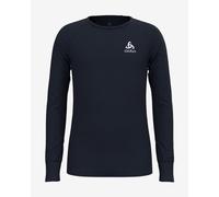 Odlo Active Warm Eco Kids Bl Crew Neck Long Sleeve Base Layer Top Dark Grey Kids - 104