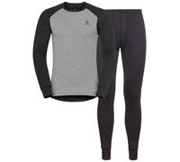 Odlo Active Warm Eco Long Sleeve Base Layer Set Black L Men
