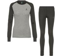 Odlo Active Warm Eco Base Layer Set Black XS Women