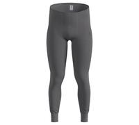 Odlo Men Functional Underwear Long Pants ACTIVE WARM ECO, odlo steel grey melange, L