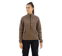 Odlo Ascent 365 High Pile Half Zip Fleece Brown L Women