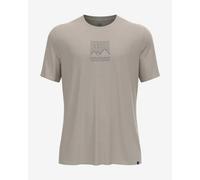 Odlo Ascent Sun Sea Mountains short sleeve beige t-shirt - XL