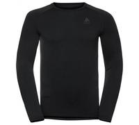 Odlo Performance Warm Eco BI Top Crew Neck Long Sleeve Men - Black, Size S