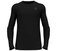 Odlo - Baselayer Top Crew Neck L/S Merino 260 - Merino base layer size S, black
