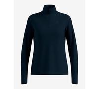 Odlo Besso Half Zip Long Sleeve Top Navy Blue Women - L