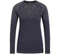 ODLO Bl Top Crew Neck L/s Kinship Pw 200 W - Women - Blue - size M- model 2024 M