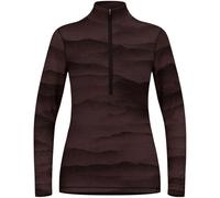 ODLO Bl Top Turtle Neck L/s Half Zip Ridgeline W - Women - Black - size L- model 2025 L