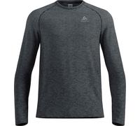 Odlo - Breathable seamless T-shirt - T-shirt Crew Neck LS Essentials M Grey Melange for Men - Size S Grey S