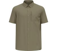 Odlo - Breathable Shirt - Essential Shirt S/S M Vetiver for Men - Size M - Khaki Khaki M