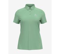 Odlo Cardada Short Sleeve Polo Shirt Green - XS