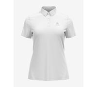 Odlo Cardada Short Sleeve Polo Shirt White Women - L