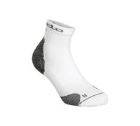 Odlo Ceramicool Quarter Running Socks - White, Size 36-38