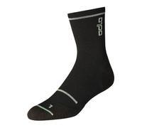 Odlo Ceramicool Reflective Socks 36-38 (EU) Black for Running and Training - Enhanced Cooling and Visibility