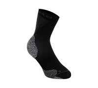 Odlo Ceramicool Run Crew Running Socks - Black, Size 36-38