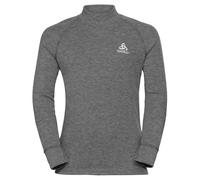 Odlo Children Functional Underwear Long Sleeve Shirt with Stand up Collar Active x-Warm Eco, Odlo Steel Grey Melange, 152