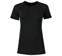 Odlo Crew Performance Light Eco Short Sleeve Base Layer Black S Women