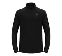 Odlo Essential Ceramiwarm 1/2 Zip Running Shirt Men - Black, Size L