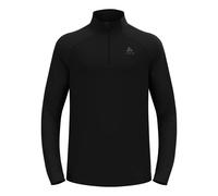 Odlo Essential Ceramiwarm Half Zip Fleece Black XL Man