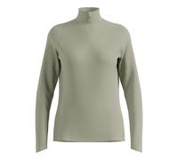 Odlo Essential Ceramiwarm 1/2 Zip Running Shirt Women - Olive, Size L