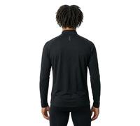 Odlo Essential Ceramiwarm Mid Layer 1/2 Zip Running shirt Men - black, Size L