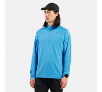 Odlo Essential Ceramiwarm Mid Layer 1/2 Zip Running shirt Men - light blue, Size S