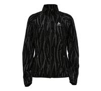 Odlo Essential Light Print Running Jacket Women - Black, Size S