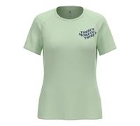 Odlo Essential Print Running Shirt Women - Mint, Size M