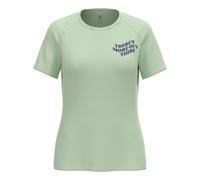 Odlo Essential Print Running Shirt Women - Mint, Size S