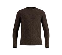 Odlo Essential Seamless Long Sleeve T-shirt Brown S Men