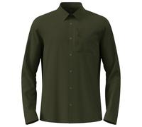 Odlo - Essential Shirt L/S - Shirt size S, olive