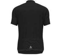 Odlo Men's Essential Half Zip Cycle Jersey Shirt, Black, S