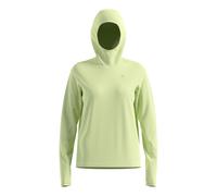 Odlo Essential Thermal Midlayer Running Shirt Women-Lime, Size XL