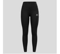 Odlo Essential Thermal Tights L - Black Women's Running Tights for Cold Weather Comfort and Performance