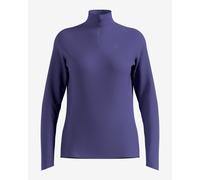 Odlo Essential Ceramiwarm Half Zip Sweatshirt Blue XL Women