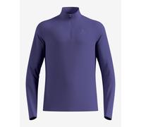 Odlo Essentials Ceramiwarm Half Zip Long Sleeve Top Violet - XL