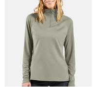 Odlo Essential Ceramiwarm Half Zip Sweatshirt Green L Women