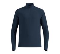 Odlo Essentials Ceramiwarm Mid Layer Half Zip S Blue Men