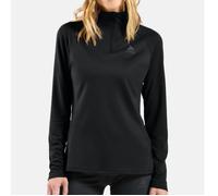 Odlo Essential Ceramiwarm Half Zip Sweatshirt Black XL Woman