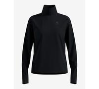 Odlo Essentials Thermal Half Zip Sweatshirt Pure Black Women - S