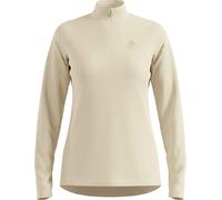 Odlo - Fine Fleeces with zip collar - Mid Layer Half Zip Essentials Light W Agate Gray for Women in Recycled Polyester - Size L - Grey Grey L