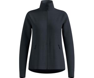 Odlo - Fleeces with zip - Mid Layer Full Zip Essential Grid Fleece W Black Melange for Women - Size M Black M