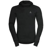 Odlo Herren Active Warm Eco_159142 Funktionsunterwäsche Langarm Shirt mit Facemask (1er Pack)