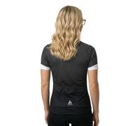 Odlo Integral Essential Imprim Short Sleeve Jersey M Black / White