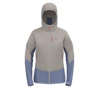 Odlo JACKET INSULATED ASCENT HYBRID (silver cloud - Blue heron)