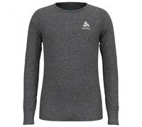 Odlo - Kid's Base Layer Top Crew Neck L/S Active Warm Eco - Synthetic base layer size 116, grey